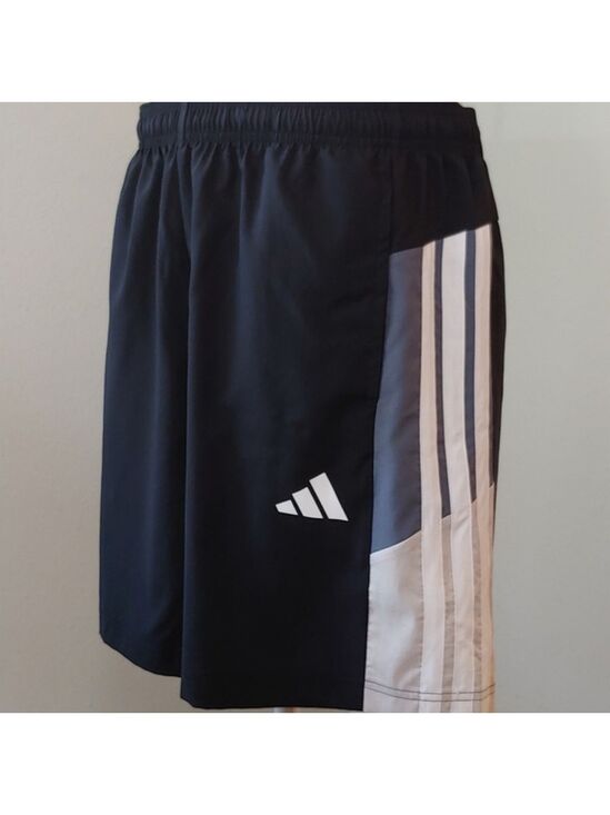 adidas Other - Adidas Men's Training Athletic Shorts Black and White Stripes Size Large NWT
